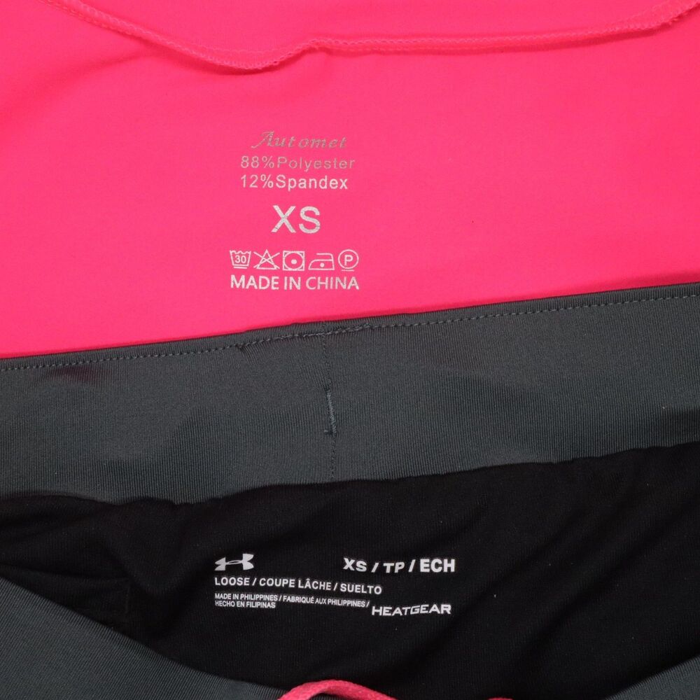 Under Armor Swim Trunks and matching T-shirt girls Size XS (10-12) - Picture 6 of 9
